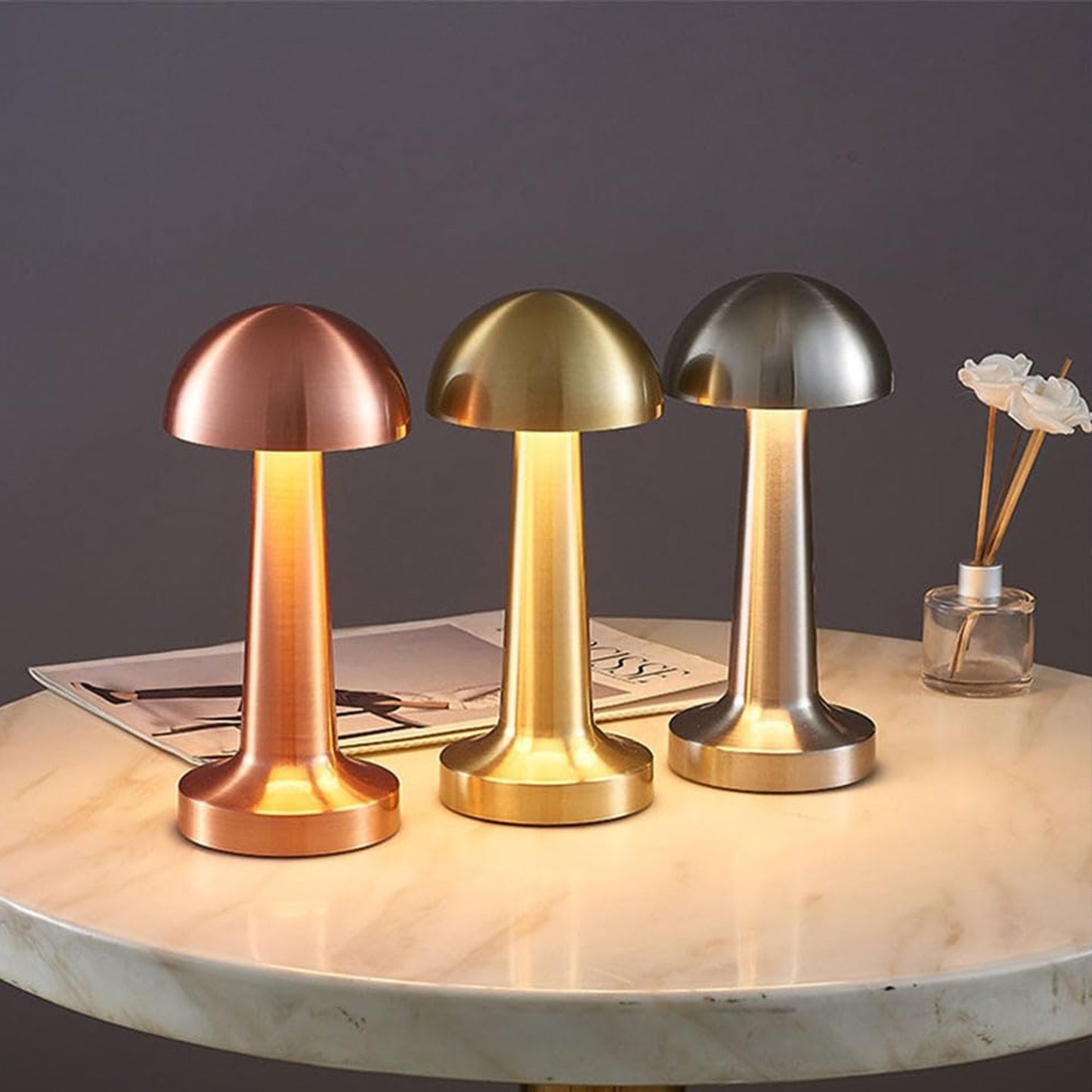 Mushroom LED Table Lamp