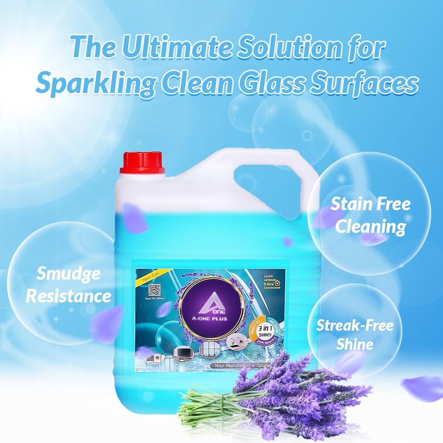 Advanced Glass Cleaner (5 Litre)