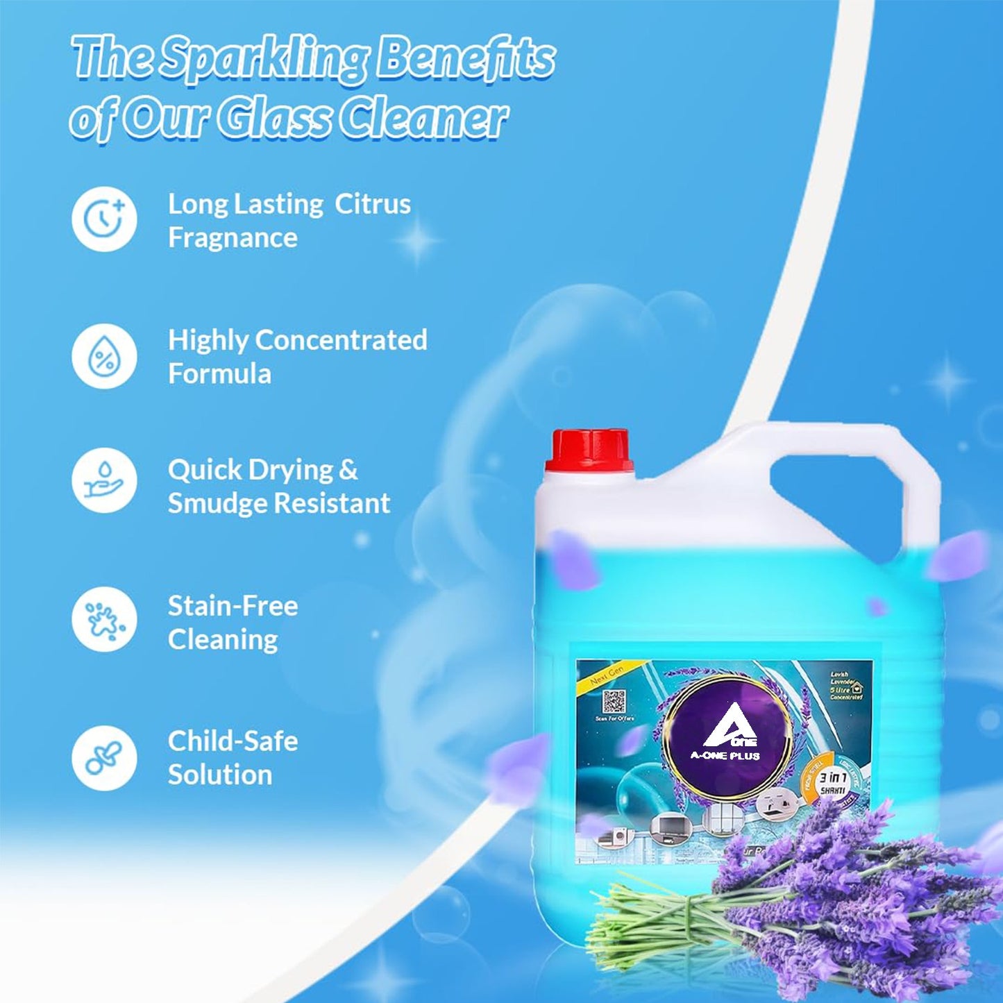 Advanced Glass Cleaner (5 Litre)